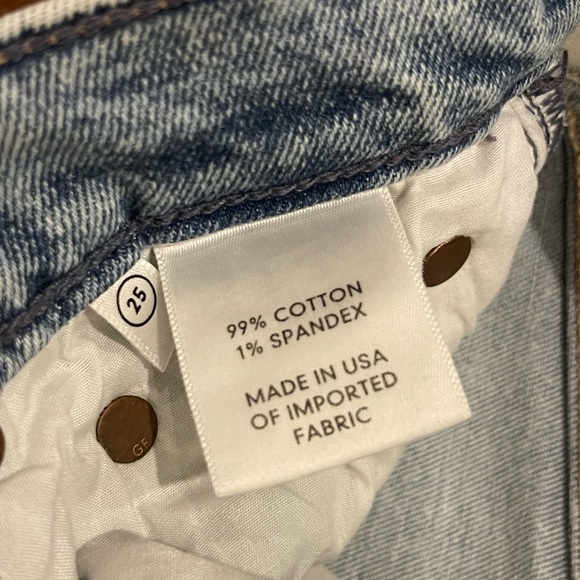 GRLFRND Button Fly High Rise Skinny Karolina Jeans In Close Call Sz 25 NWOT - Picture 5 of 5